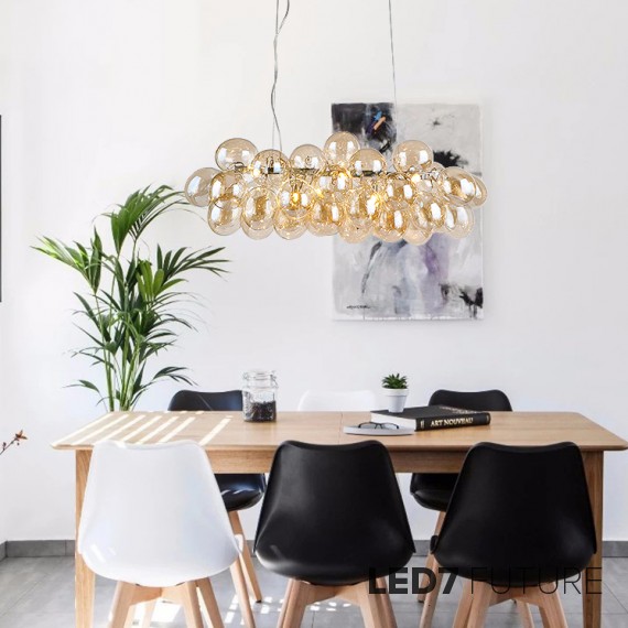 Innerspace - Long Bubbles Chandelier